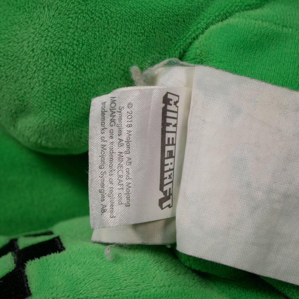Minecraft Creeper Large 20" Green Plush Pillow - Picture 4 of 4